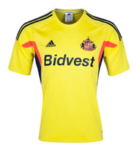 Sunderland 2013/14 Vintage Retro Yellow/Navy/Orange Away Jersey