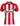 Sunderland 2014/15 Vintage Retro Red/White/Black Stripes Home Jersey