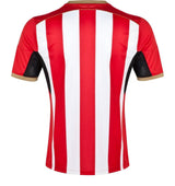Sunderland 2014/15 Vintage Retro Red/White/Black Stripes Home Jersey