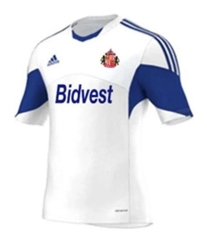 Sunderland 2014/15 Vintage Retro White/Blue Third Jersey