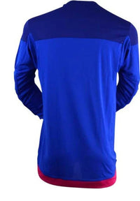 Sunderland 2015/16 Retro Blue/Red/White Goalkeeper Long Sleeve Jersey