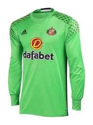 Sunderland 2016/17 Retro Green/Black Goalkeeper Away Jersey