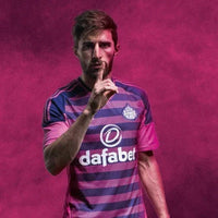 Sunderland 2016/17 Retro Pink/Purple/Navy Third Jersey