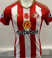 Sunderland 2016/17 Retro Red/White/Gold Home V2 Jersey