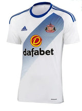 Sunderland 2016/17 Retro White/Blue Away Jersey