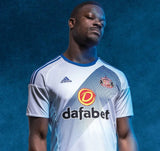 Sunderland 2016/17 Retro White/Blue Away Jersey