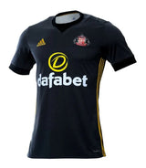 Sunderland 2017/18 Retro Black/Gold Third Jersey