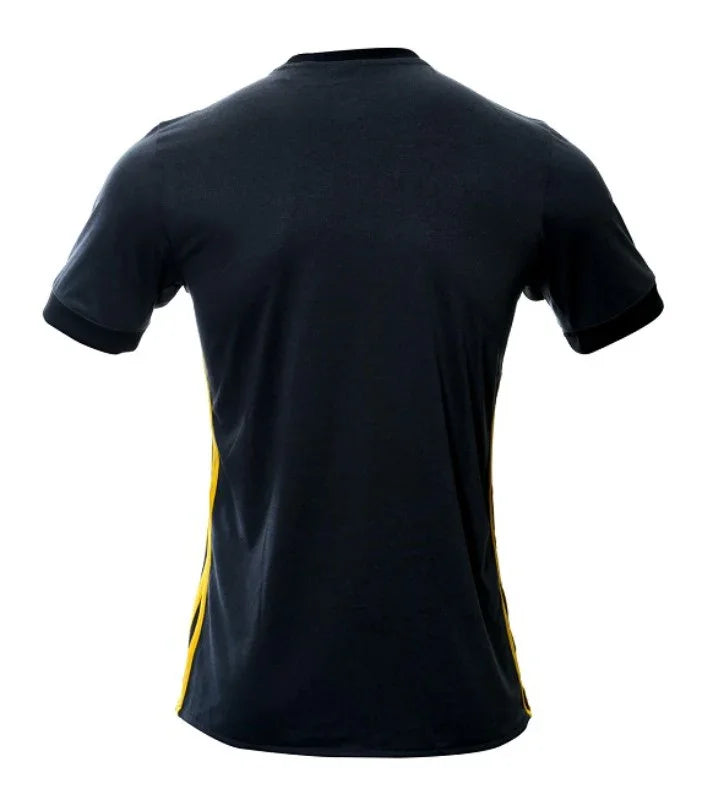 Sunderland 2017/18 Retro Black/Gold Third Jersey