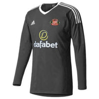Sunderland 2017/18 Retro Gray/White Goalkeeper Long Sleeve Jersey
