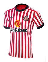 Sunderland 2017/18 Retro Red/White/Black Home Jersey