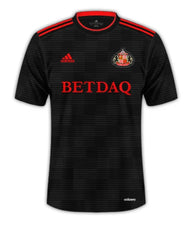 Sunderland 2018/19 Retro Black/Red Away Jersey