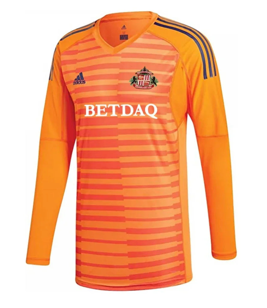 Sunderland 2018/19 Retro Orange/Red/Navy Goalkeeper Long Sleeve Jersey