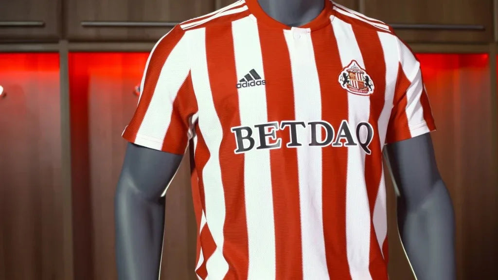 Sunderland 2018/19 Retro Red/White Home Jersey