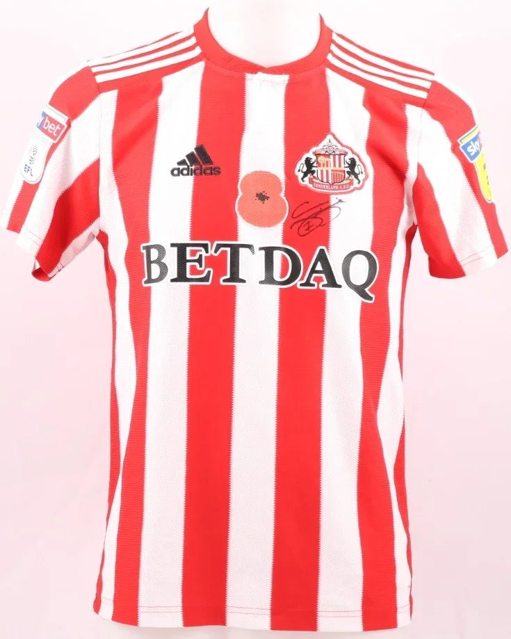 Sunderland 2018/19 Retro Red/White Home V2 Jersey