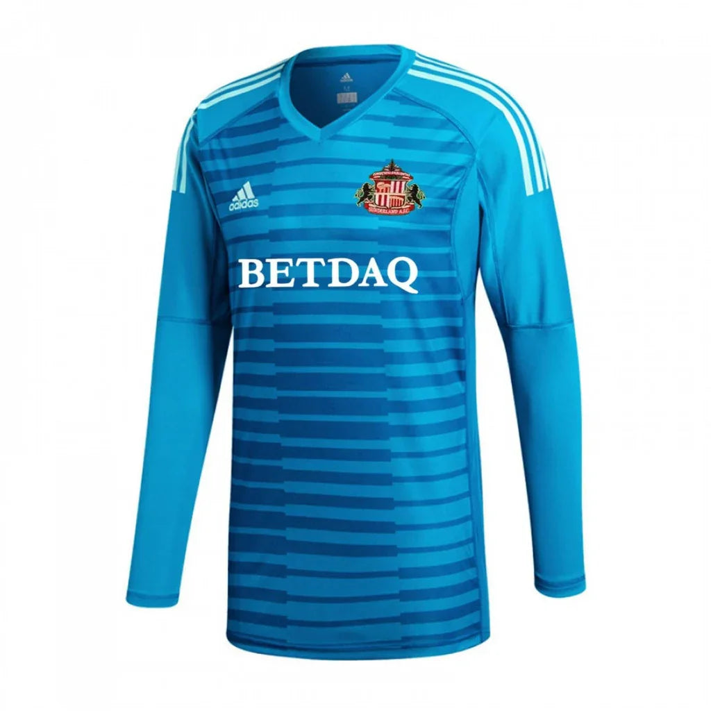 Sunderland 2018/19 Retro Sky Blue/Blue Goalkeeper Long Sleeve Jersey