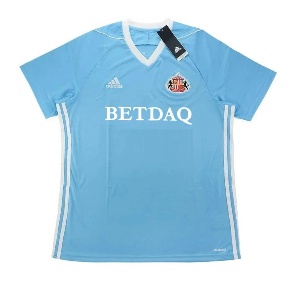 Sunderland 2018/19 Retro Sky Blue/White Third Jersey