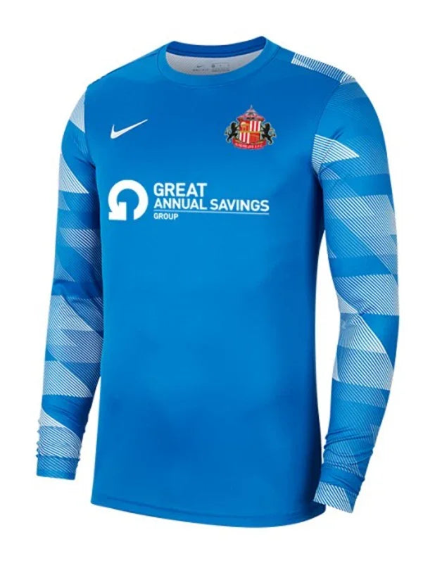 Sunderland 2021/22 Retro Blue/White Goalkeeper Long Sleeve Jersey