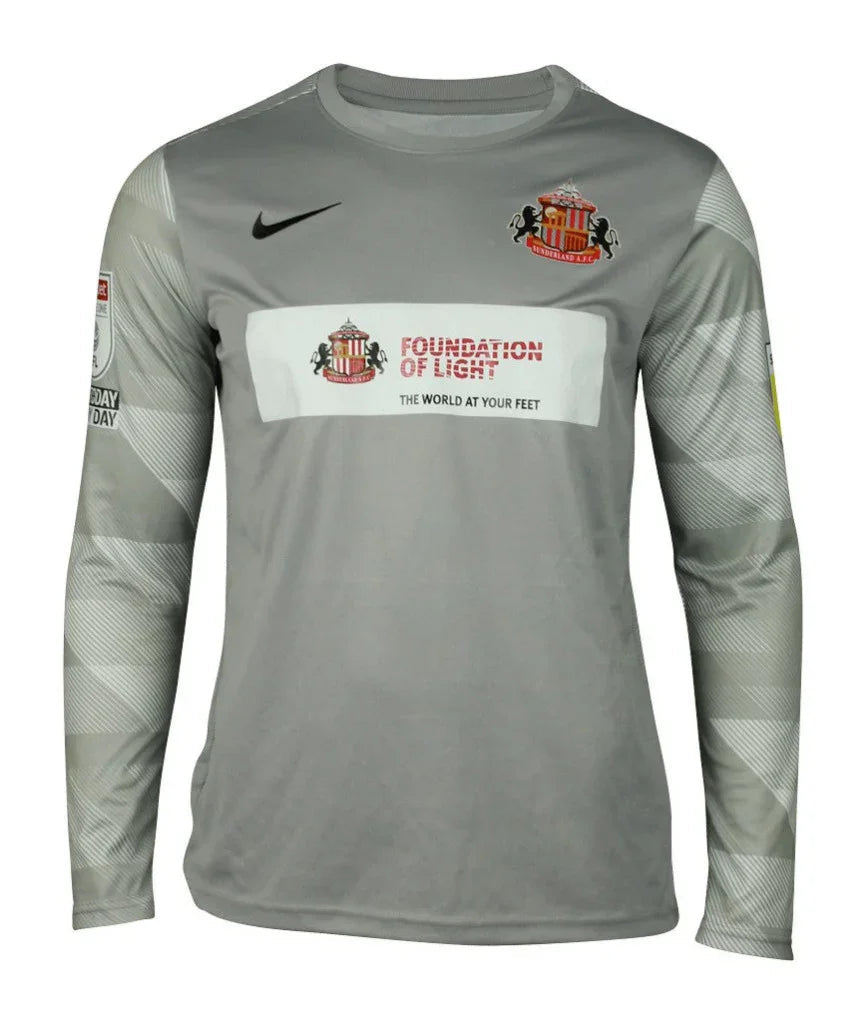 Sunderland 2021/22 Retro Gray Goalkeeper Long Sleeve Jersey