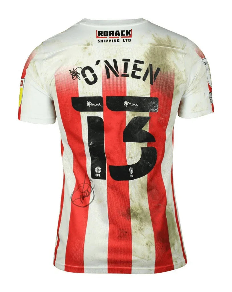 Sunderland 2021/22 Retro Red/White Home V2 Jersey
