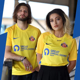 Sunderland 2021/22 Retro Yellow/Blue Plain Away Jersey