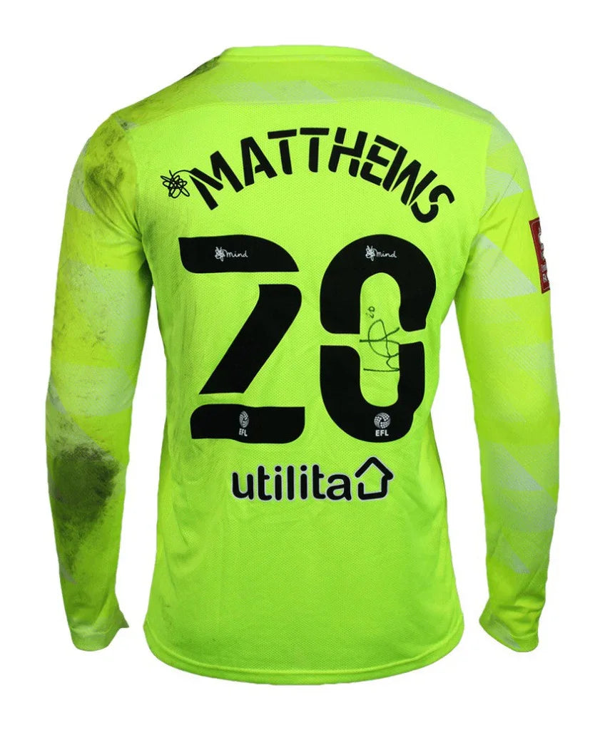 Sunderland 2021/22 Retro Yellow Goalkeeper Long Sleeve Jersey