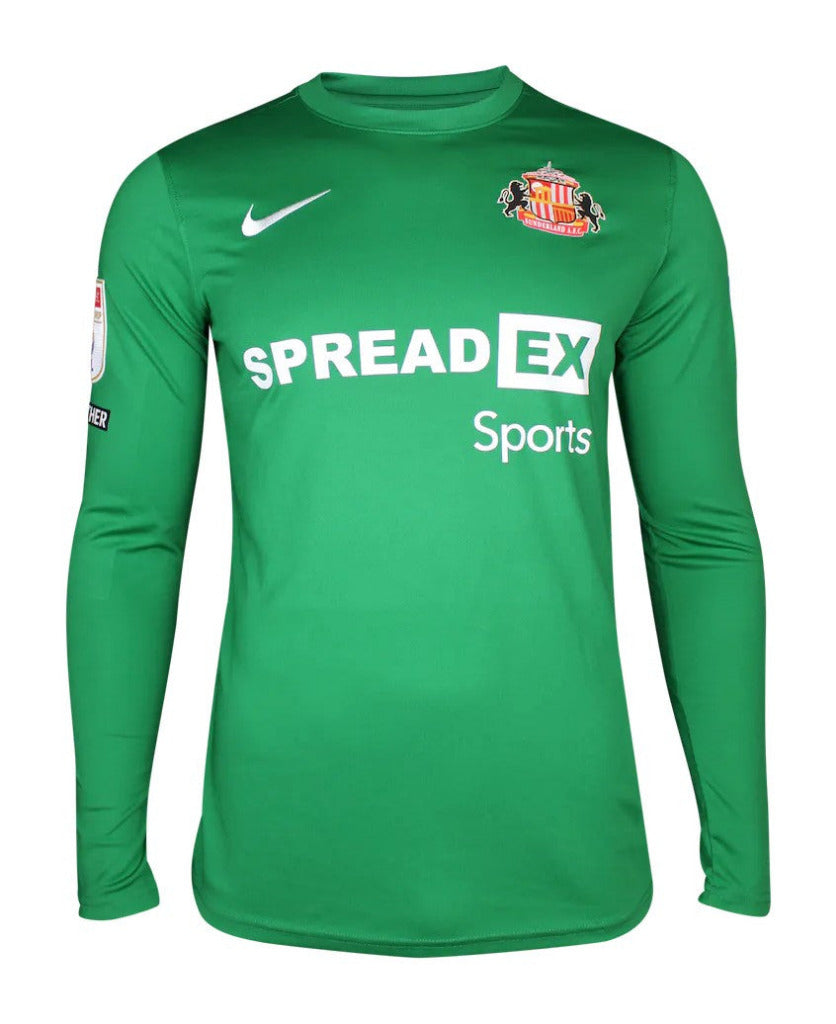 Sunderland 2022/23 Retro Green Goalkeeper Long Sleeve Jersey