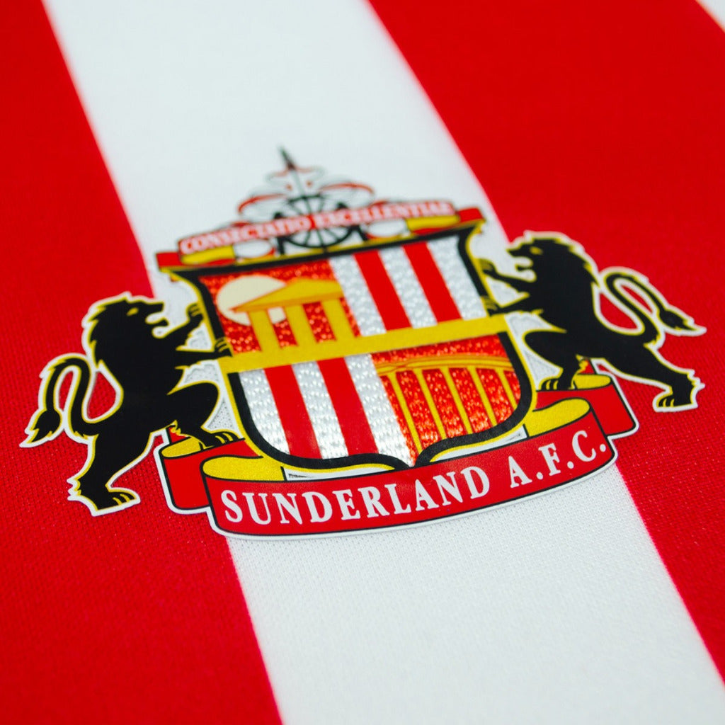 Sunderland 2022/23 Retro Red/White/Black Stripes Home Jersey