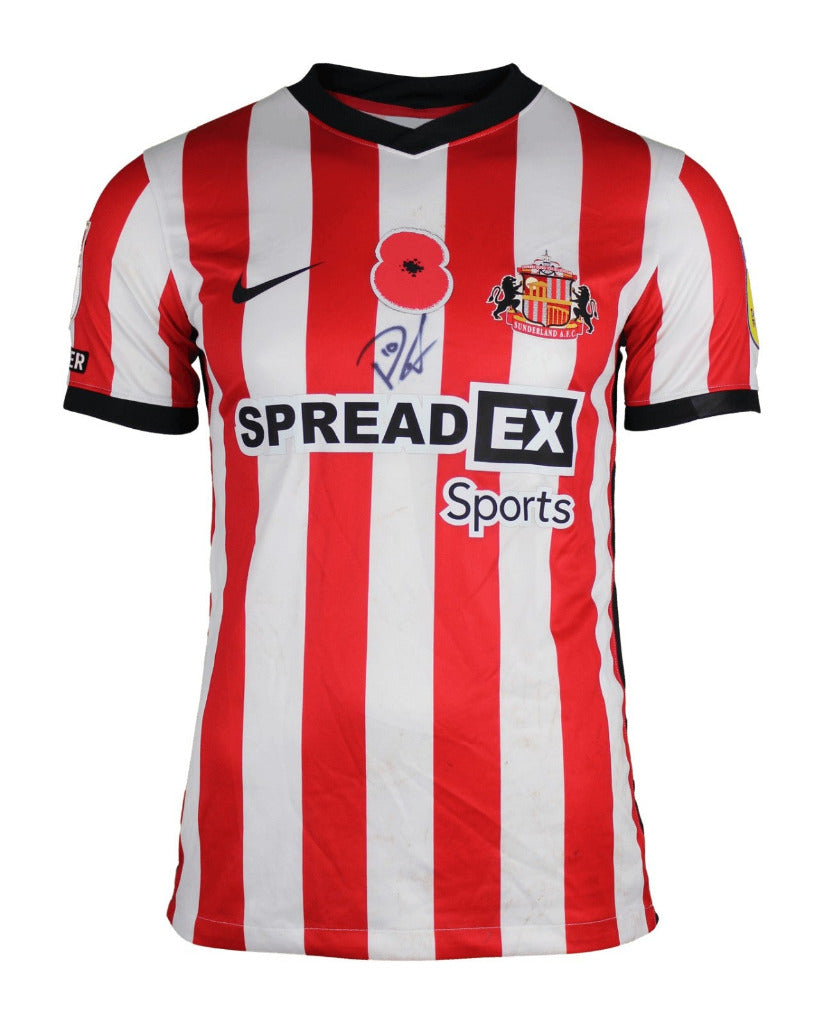 Sunderland 2022/23 Retro Red/White Stripes Home V2 Jersey
