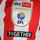 Sunderland 2022/23 Retro Red/White Stripes Home V2 Jersey