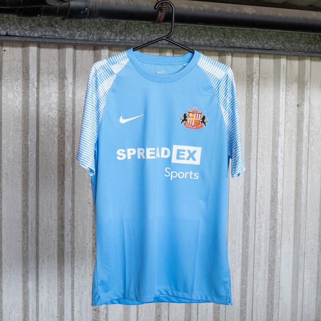 Sunderland 2022/23 Retro Sky Blue/White Contrasting Sleeves Away Jersey