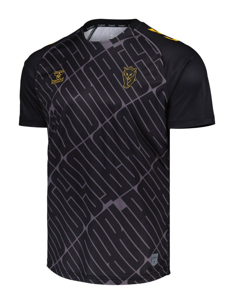 Sunderland 25/26 Black/Gold Graphic Pre-Match Third Jersey