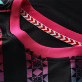 Sunderland 25/26 Black/Pink/White Stripes Goalkeeper Away Jersey