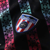 Sunderland 25/26 Black/Pink/White Stripes Goalkeeper Away Jersey