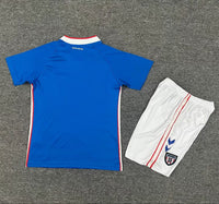 Sunderland 25/26 Blue/White/Red Away Kids Jersey Set