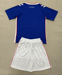 Sunderland 25/26 Blue/White/Red Away Kids Jersey Set