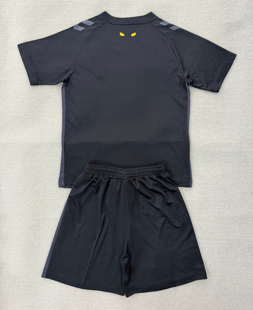 Sunderland 25/26 Metal Grey Third Kids Jersey Set