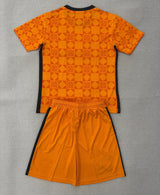 Sunderland 25/26 Orange/Black Goalkeeper Third Kids Jersey Set