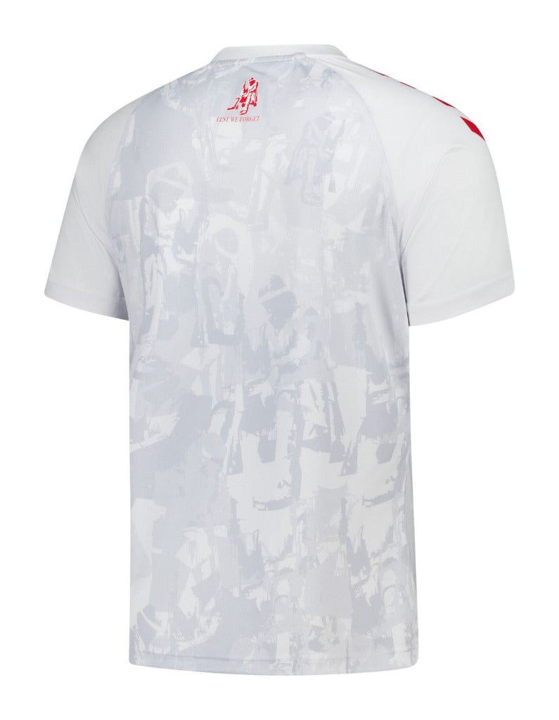Sunderland 25/26 White/Red/Gray Graphic Pre-Match Remembrance Day Jersey