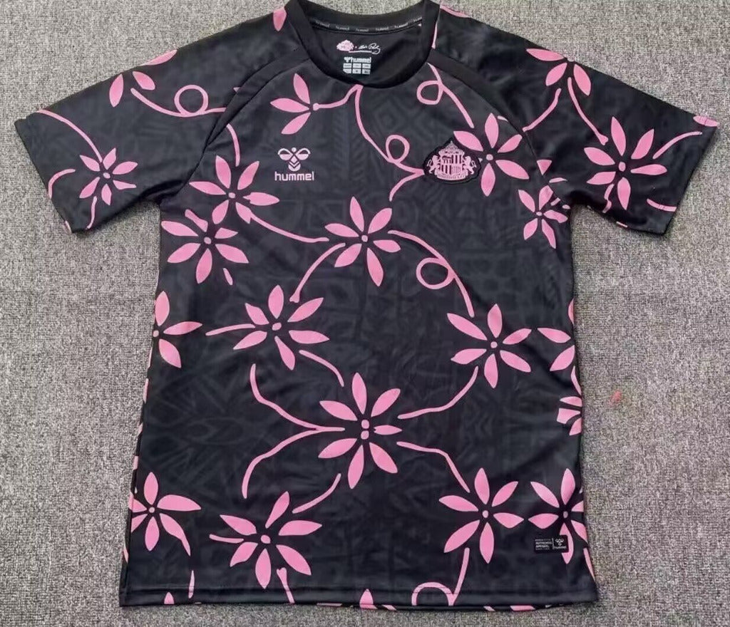 Sunderland 26/27 Black/Pink Training Jersey