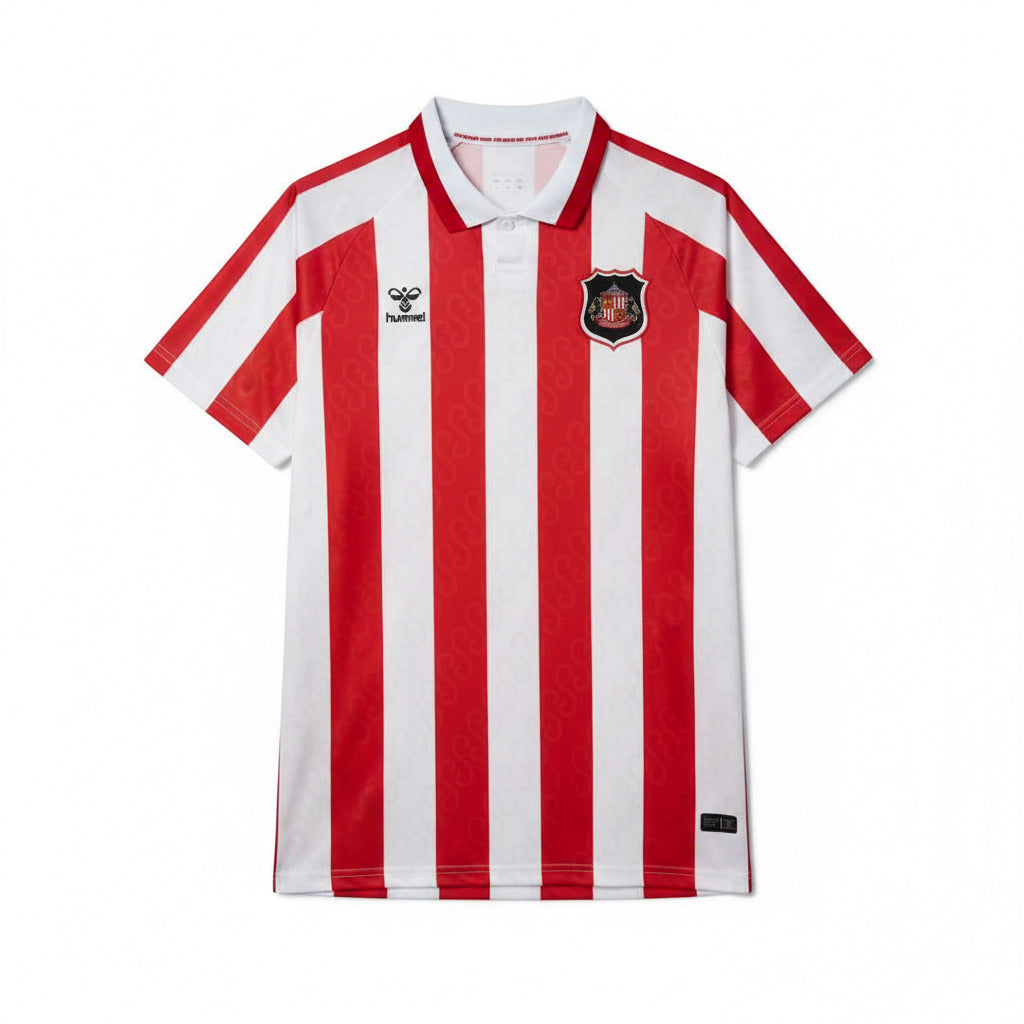 Sunderland 26/27 Red/White Stripes Home Jersey