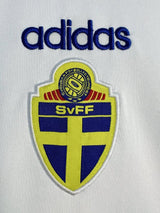 Sweden 1994/95 White/Yellow/Blue Away Jersey