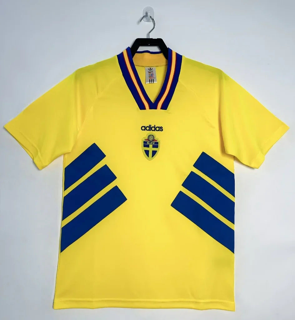 Sweden 1994/95 Yellow/Blue Home Jersey