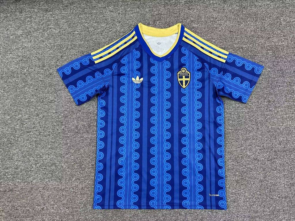 Sweden 2026 Royal Blue/Yellow Away Jersey