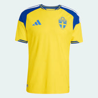 Sweden 2026 Yellow Authentic Home Jersey