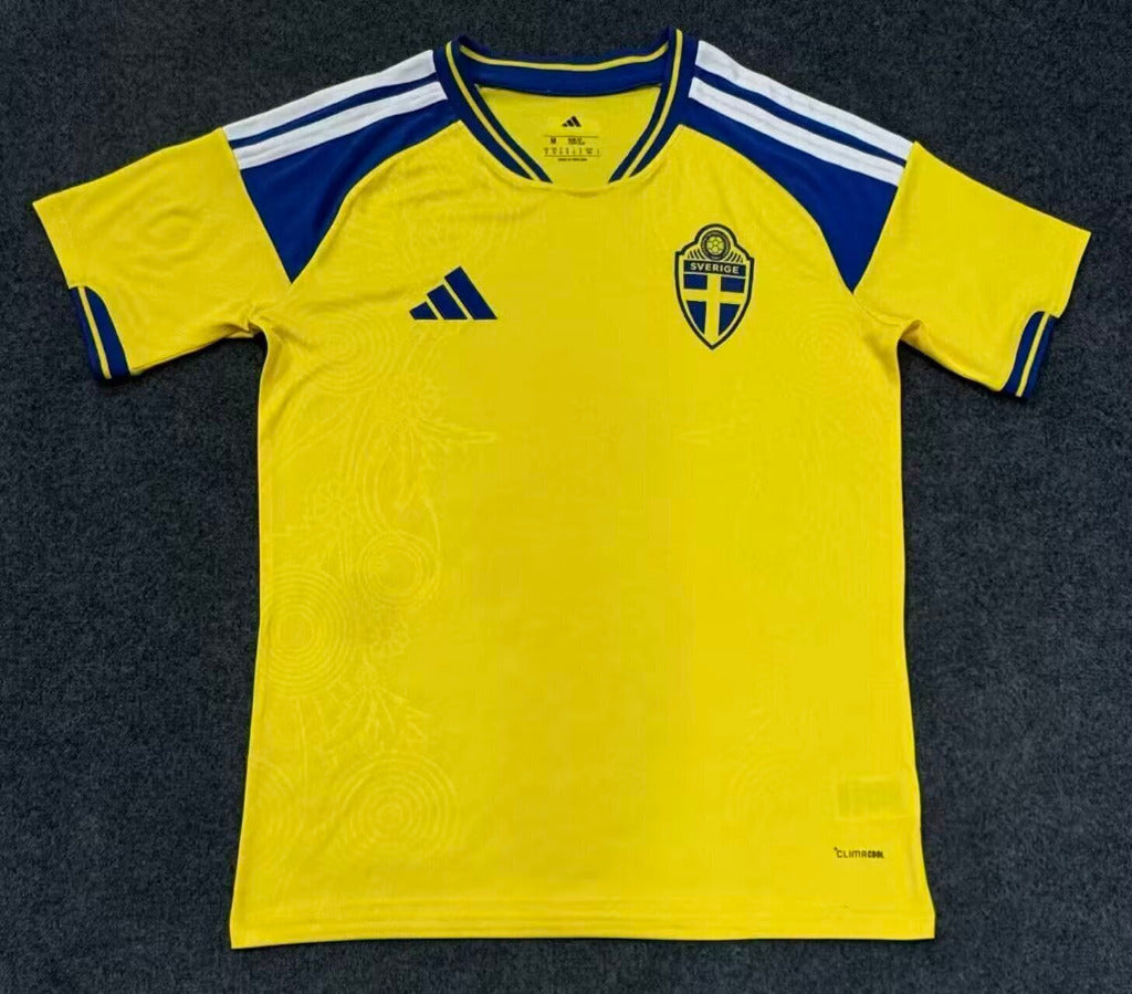 Sweden 2026 Yellow Home Jersey