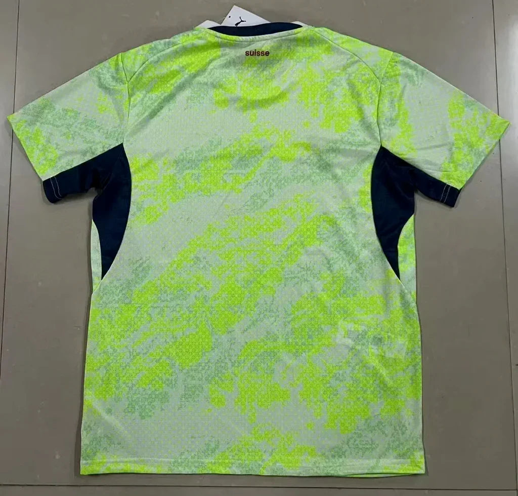 Switzerland 2026 Green Away Jersey