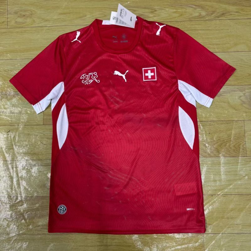 Switzerland 2026 Red/White Home Jersey