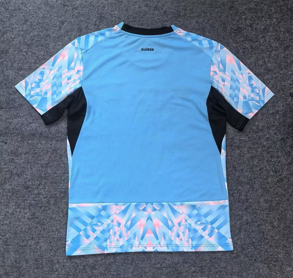 Switzerland 25/26 Blue/Black Away Jersey