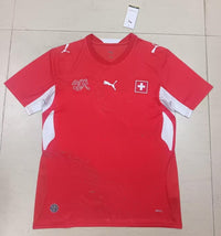 Switzerland 25/26 Red/White Home Jersey