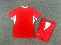Switzerland 25/26 Red/White Home Kids Jersey Set